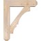 Ekena Millwork Balboa Craftsman Smooth Bracket w/ Offset Brace, Douglas Fir, 7 1/2"W x 30"D x 36"H BKT0806X30X36BOA04SDF - alternate 4